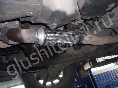 Замена гофры Honda Pilot II